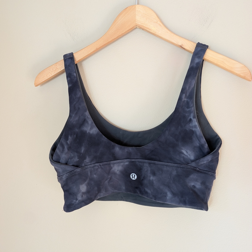 lululemon athletica Women's Tie-Dye Sports Bra - Black